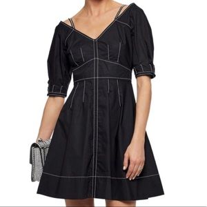 Beautiful Black Dress in signature Derek Lam style